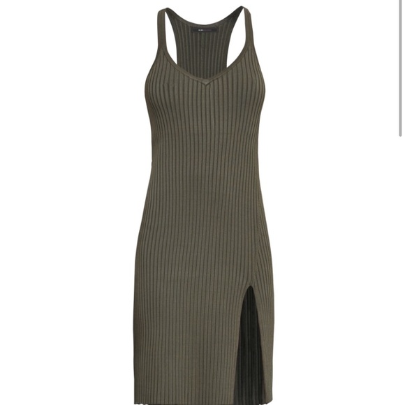 BCBG Olive green knit tunic - Picture 2 of 2