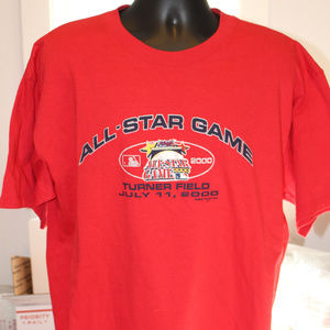 Majestic Shirt Sz XL MLB All Star Game July 2000
