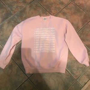 1-800-One Direction sweatshirt.