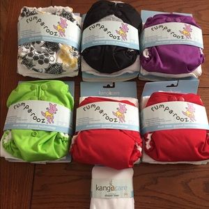 Brand new Kangacare Rumparoos cloth diapers