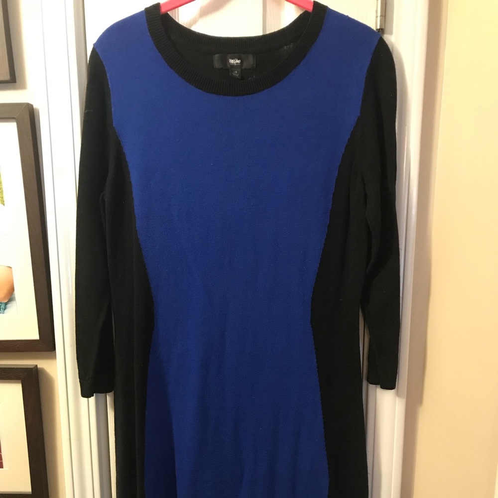 Like new sweater dress-3/4 sleeves