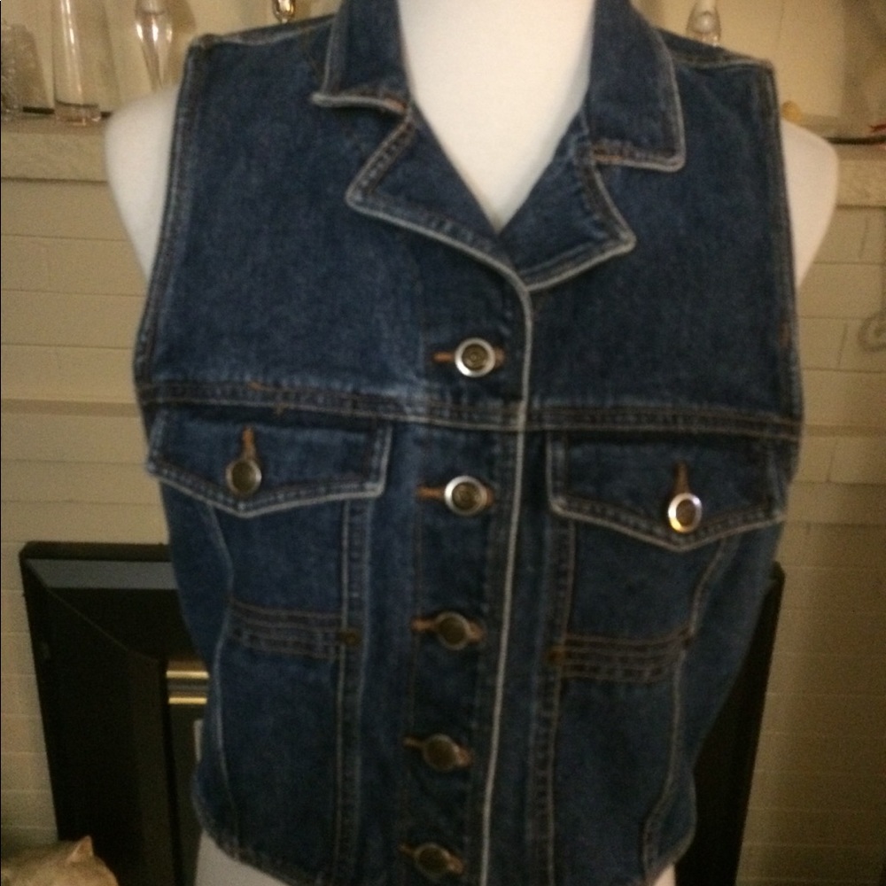 Zena Jeans Denim Vest