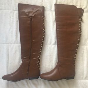 New Extreme by Eddie Marc Tie Up Boots Size 10