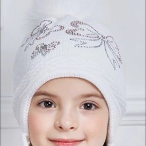 Baby girl winter hat