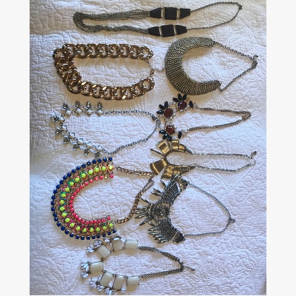 LASTCALL‼️ Nine Necklace Combo:Statement Necklaces - Picture 2 of 4