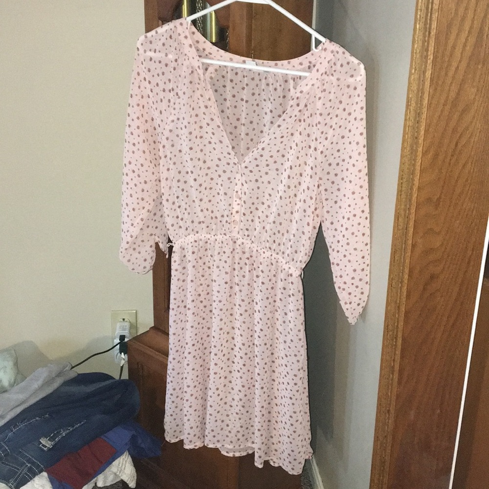 3/4 sleeve dress