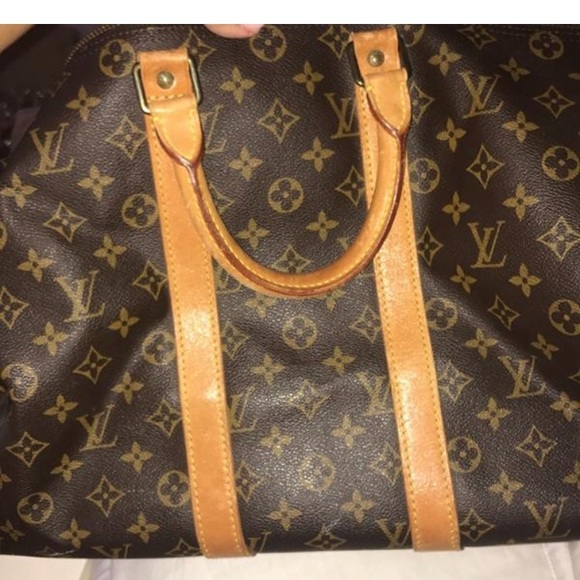 Louis Vuitton Canvas Keepall Weekend/Travel bag - Picture 4 of 6