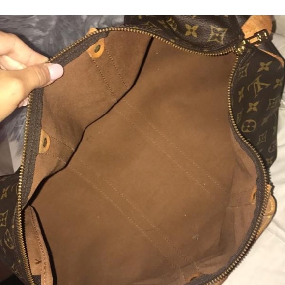 Louis Vuitton Canvas Keepall Weekend/Travel bag - Picture 5 of 6