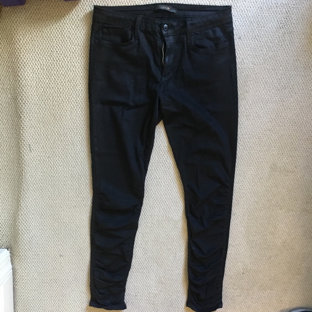 Joe's jeans, black skinny.