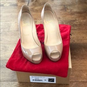 Christian Louboutin Very Prive 120 Patent Calf