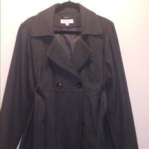 Wool Pea Swing Coat