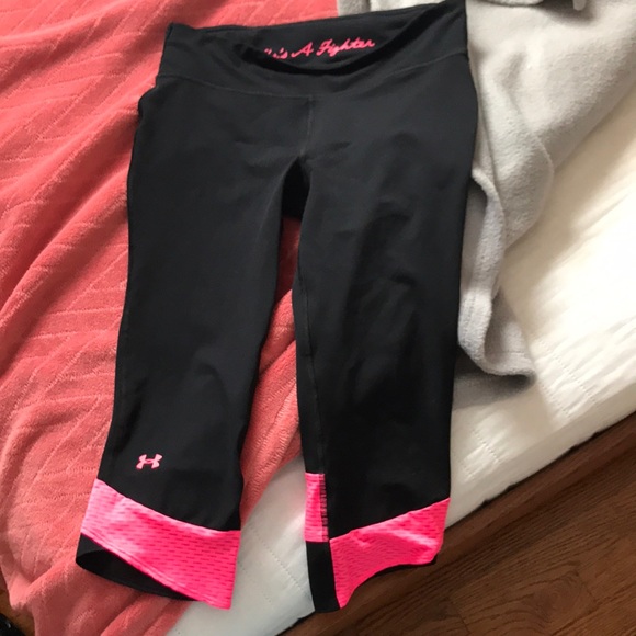 Under armour breast cancer leggings Clearance