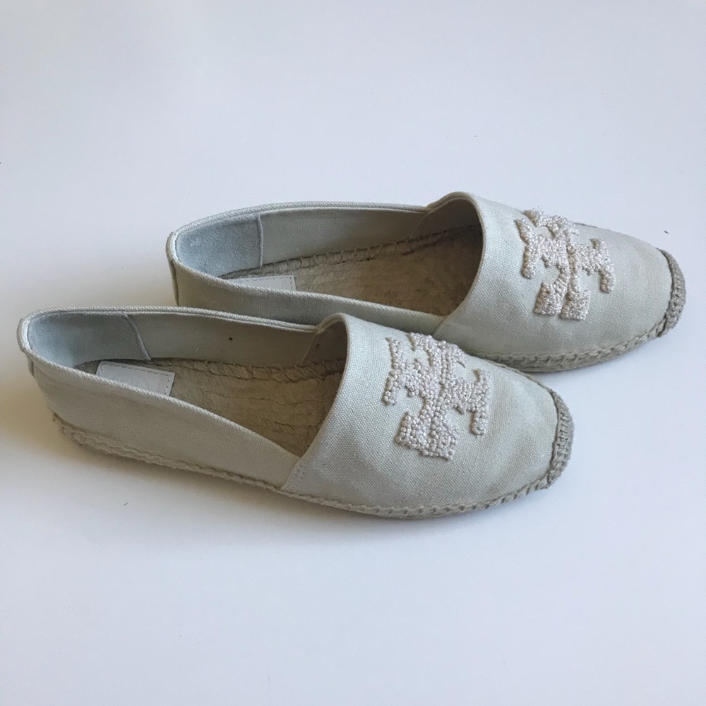 🤩NEW🤩 Tory Burch Espadrilles Size 8.5B Beige