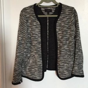 JCrew cardigan jacket with interior button closure