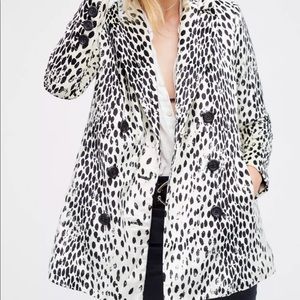 🆕 Free People Animal Print Coat