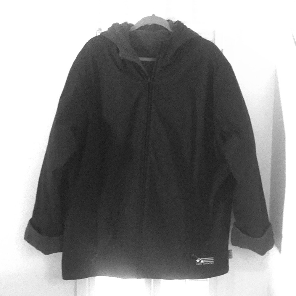 Fleece Lined, Reversible, Wind/Waterproof Jacket. - image 1