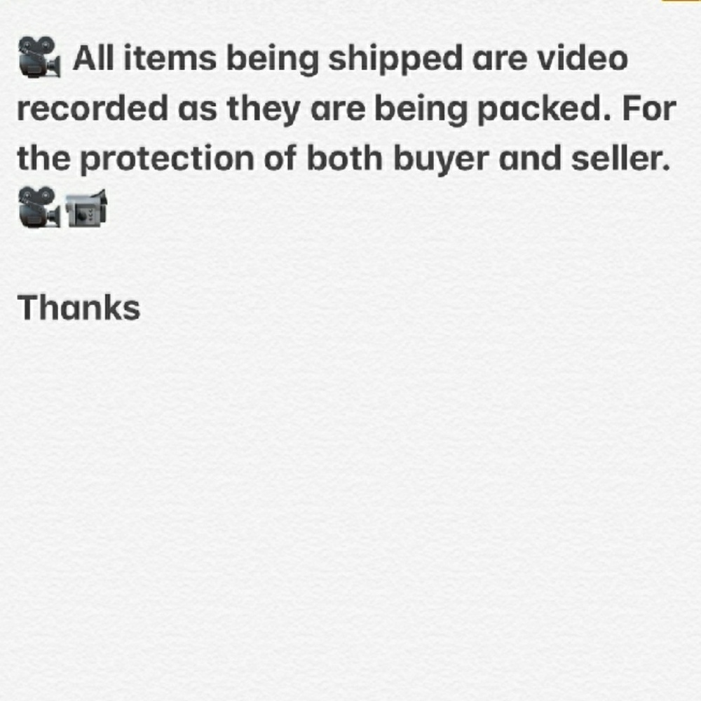 All Items Recorded