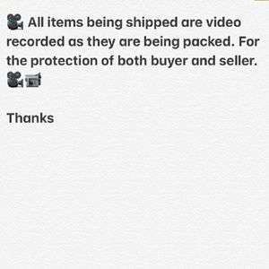 All Items Recorded