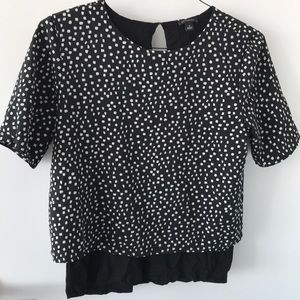 Dotted blouse