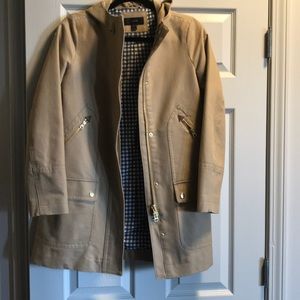 JCrew trench jacket