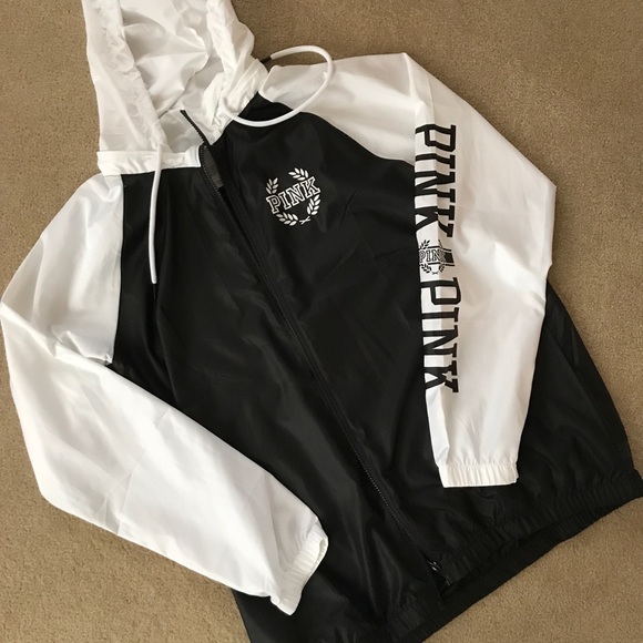 PINK Victoria's Secret Jackets & Blazers - SOLD Victoria’s Secret Full Zip Anorak