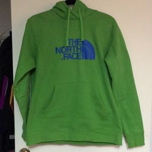 Green North Face Hoodie