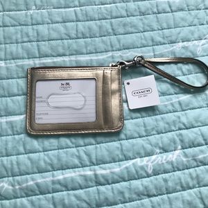 COACH mini skinny ID case