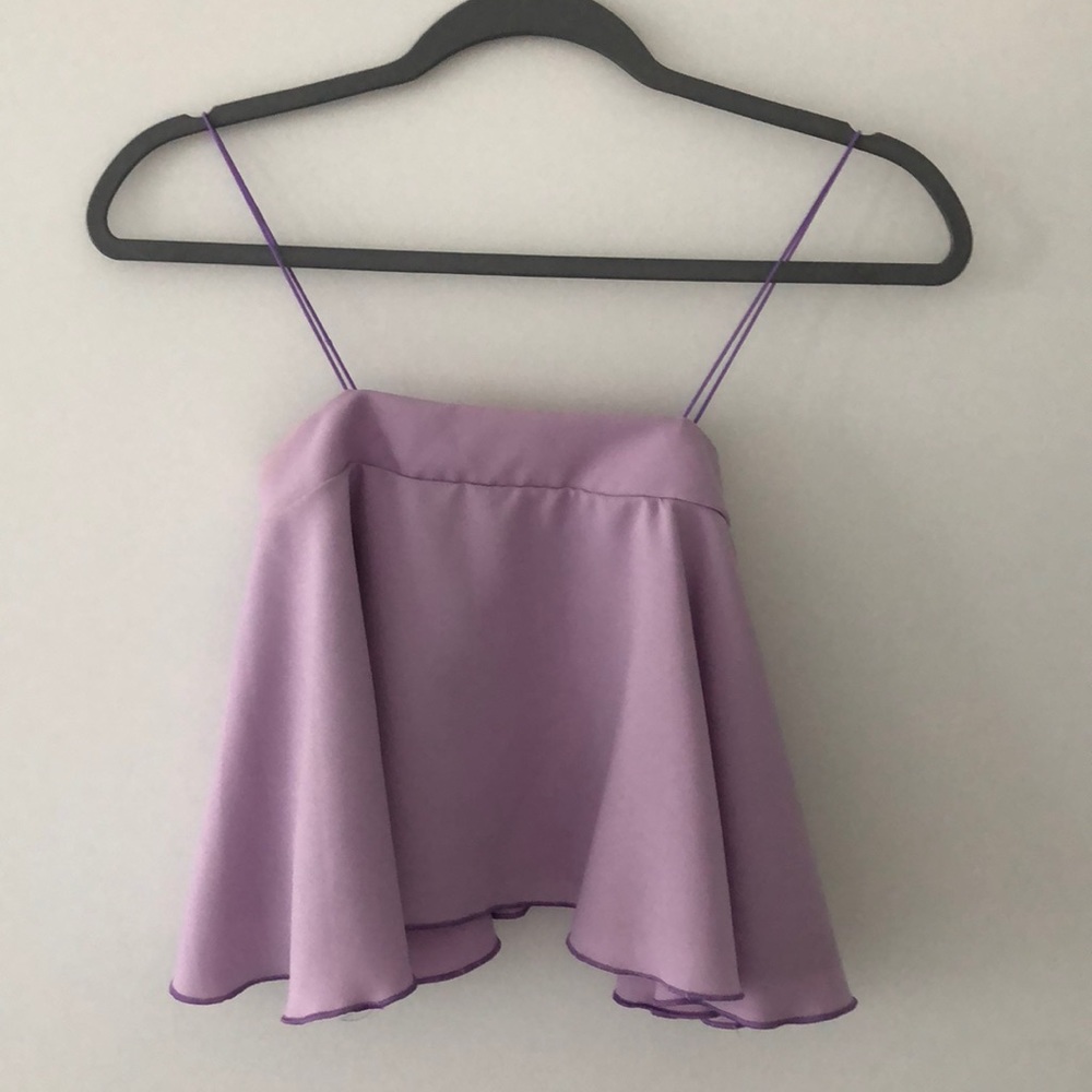 Bouncy lilac top