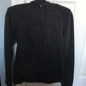 Lululemon Black Scuba Hoodie Size 6!