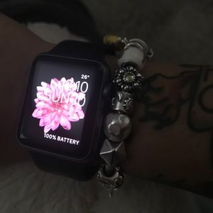 Black 38 mm Apple Watch