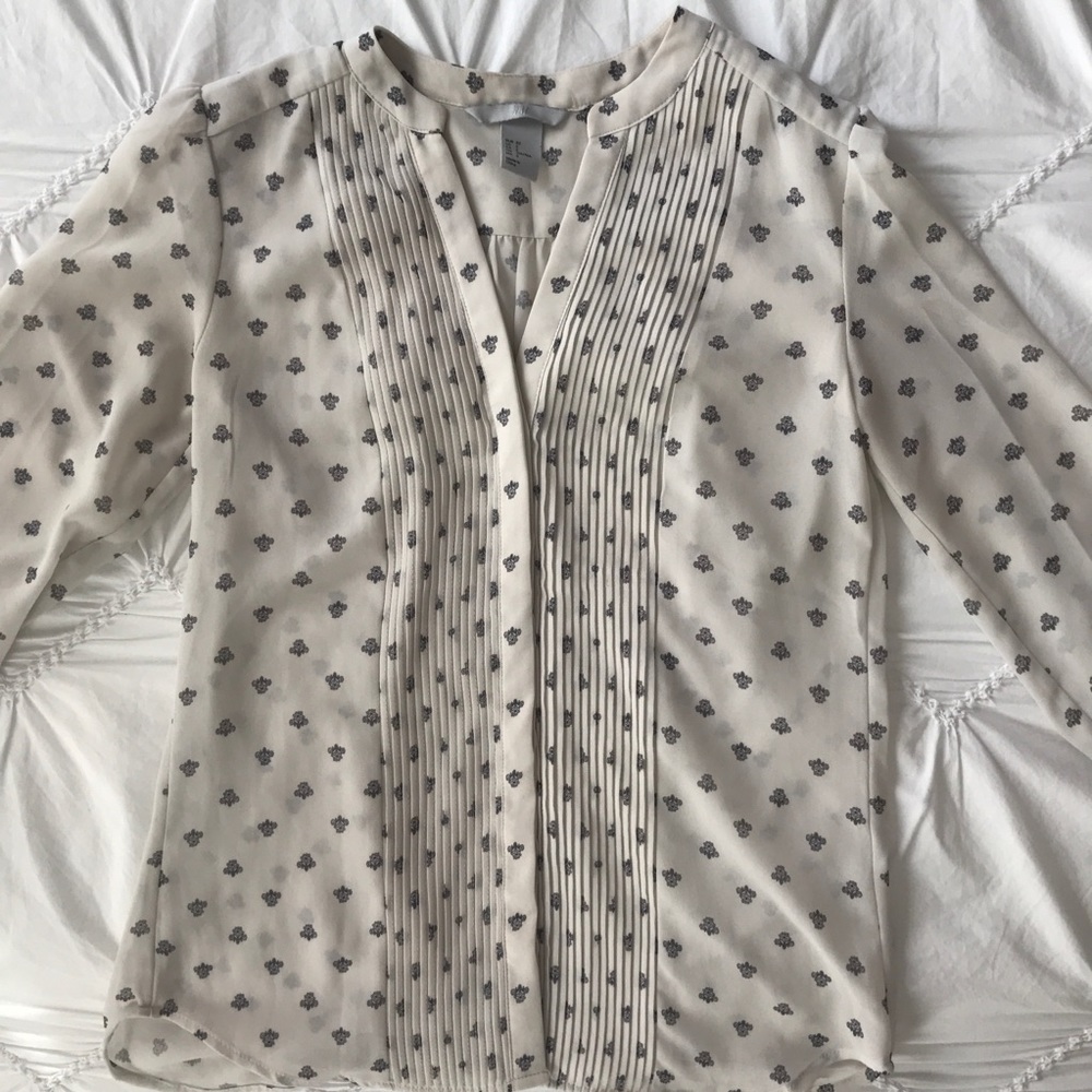 H&M Flower Pattern Blouse 💐