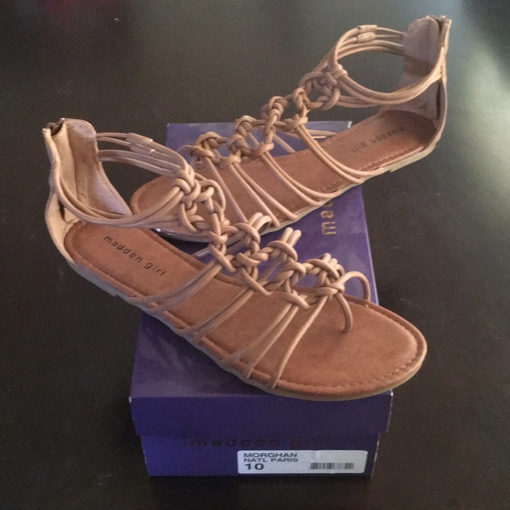 Madden girl Morgan gladiator sandals