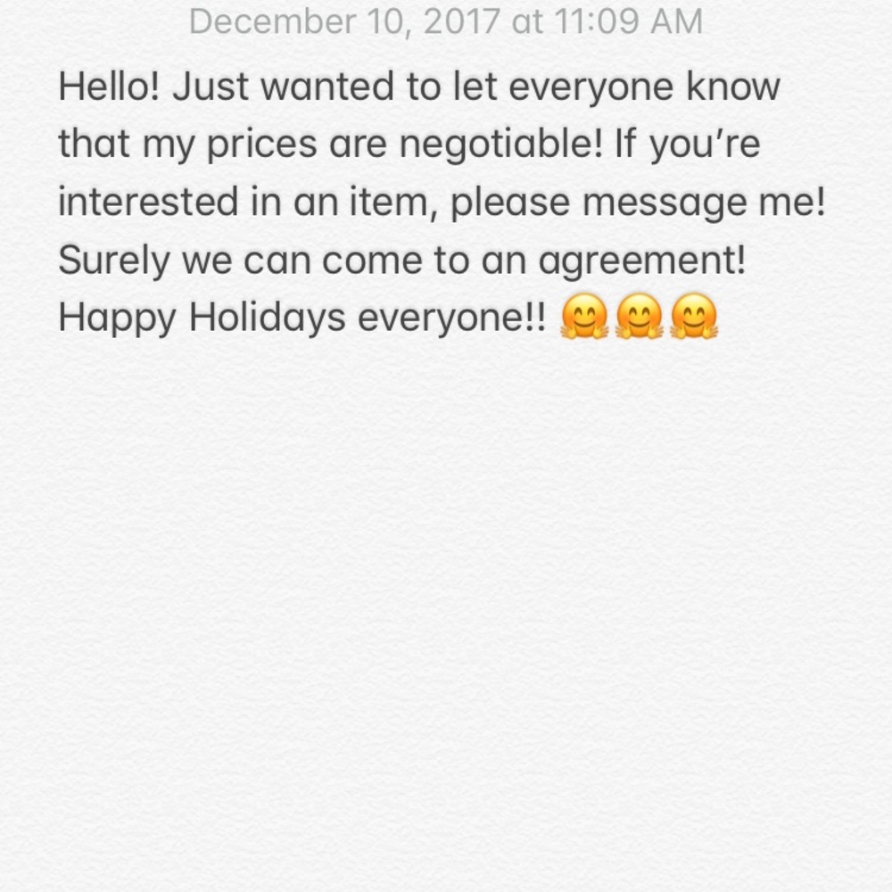 OFFERS WELCOME!!! 🤗