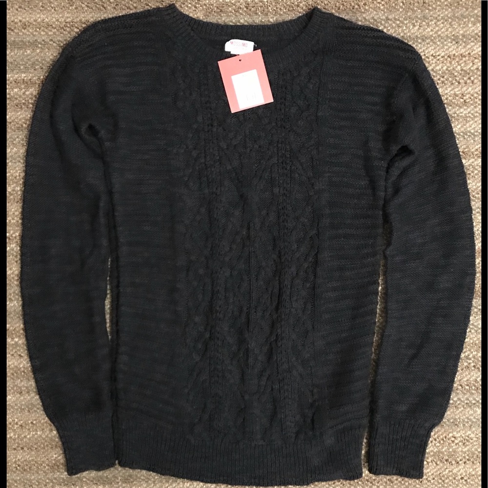 MOSSIMO LONG SLEEVE SWEATER