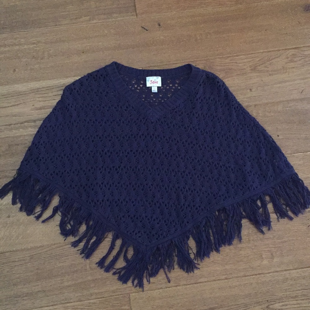 Girls poncho