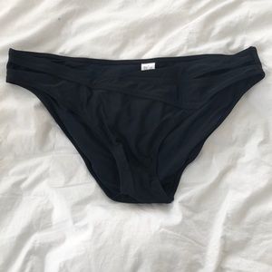 NWOT - black bathing suit bottom