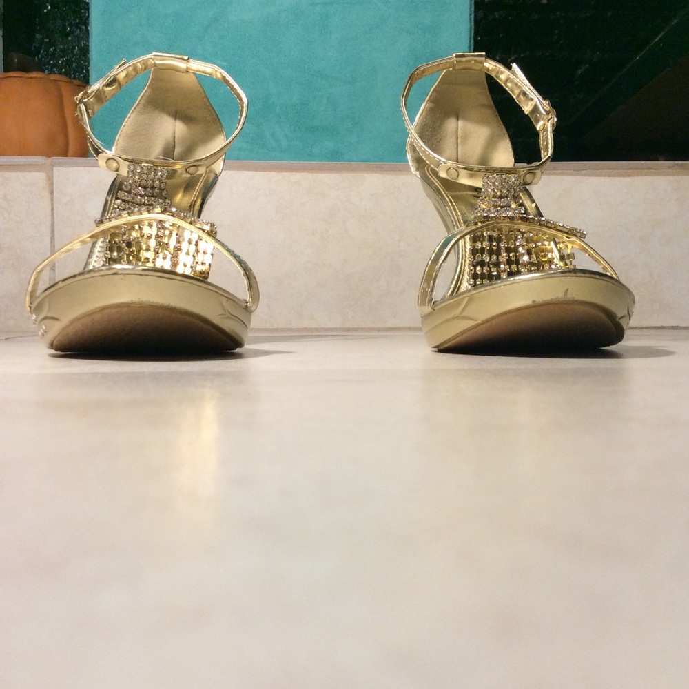 Gold Heels