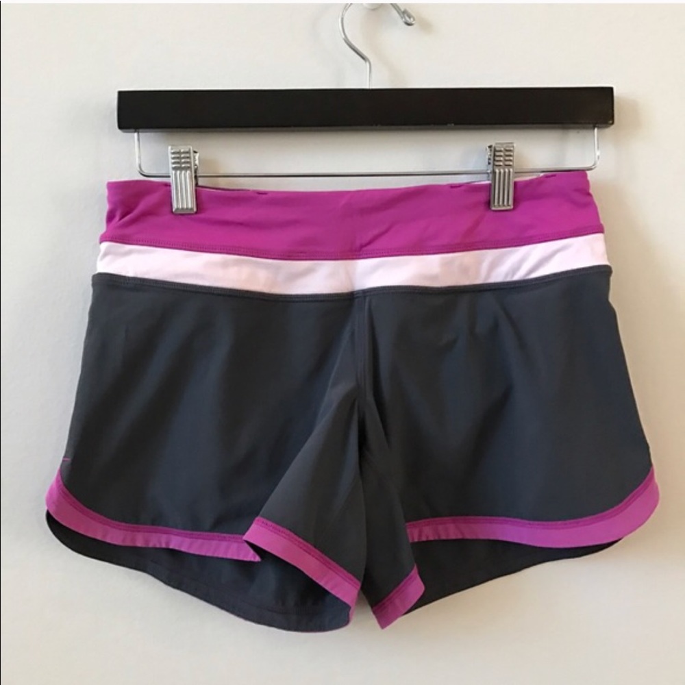 Lululemon Groovy Run Short - 4 - Violicious /Gray