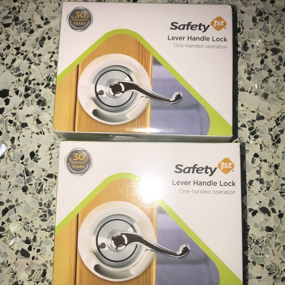 Safety first lever knob handle covers