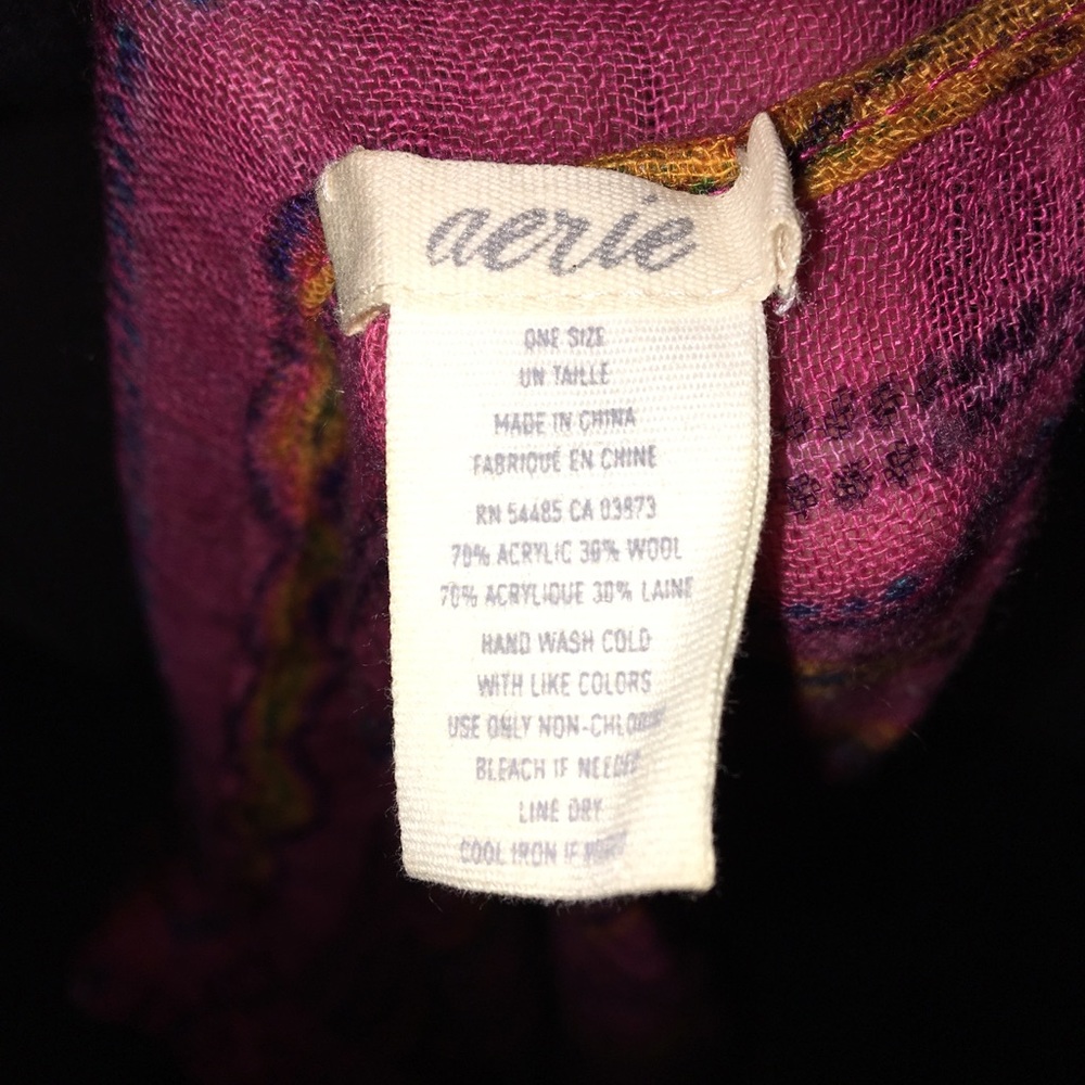 Pink aerie scarf - Picture 2 of 3
