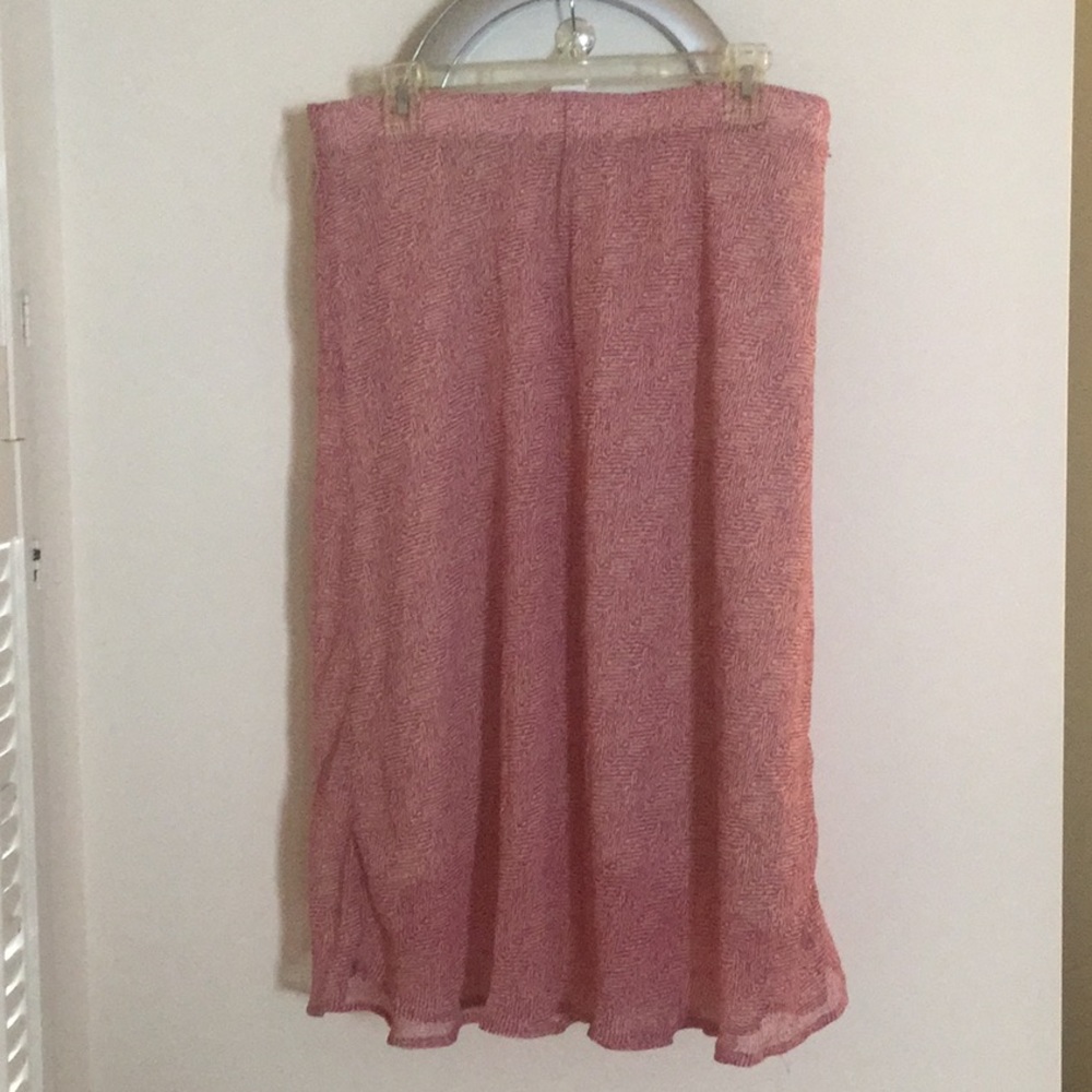 Jaclyn Smith lines skirt -L