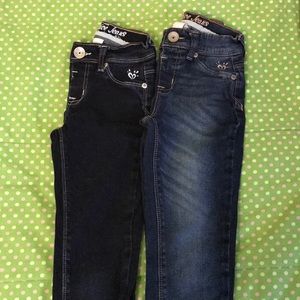 JUSTICE skinny jeans. Size 8 slim.