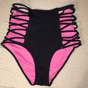 Victoria secret high waisted bathing suit bottom