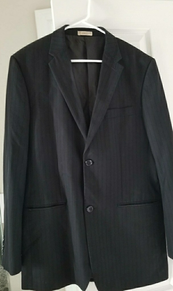 Black Groomed Sport Coat (Blazer) 40 Reg