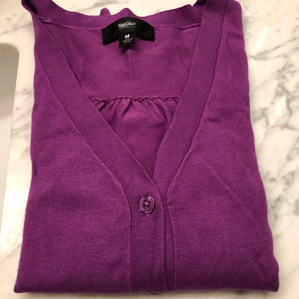 Mossimo v-neck cardigan.