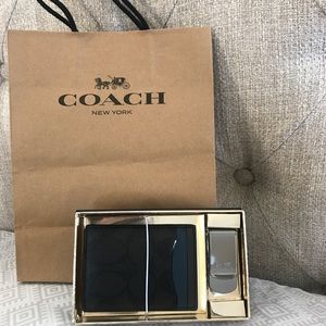 Coach - Gift Set, Wallet and Money Clip