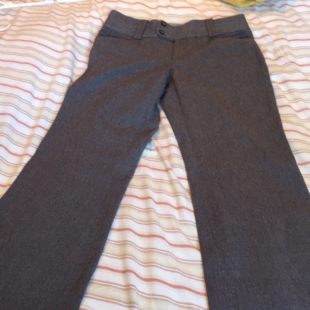 Size 6 gray banana republic slacks