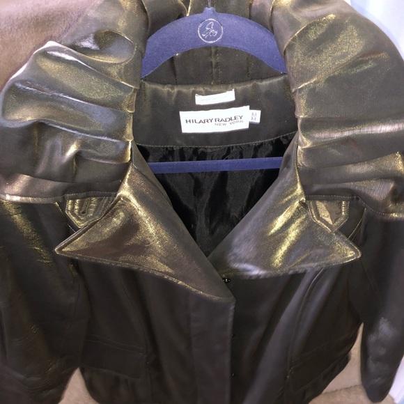 NWOT HILARY RADLEY OLIVE GREEN WINTER JACKET - Picture 4 of 6