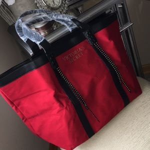 Victoria’s Secret Tote. Red and black.
