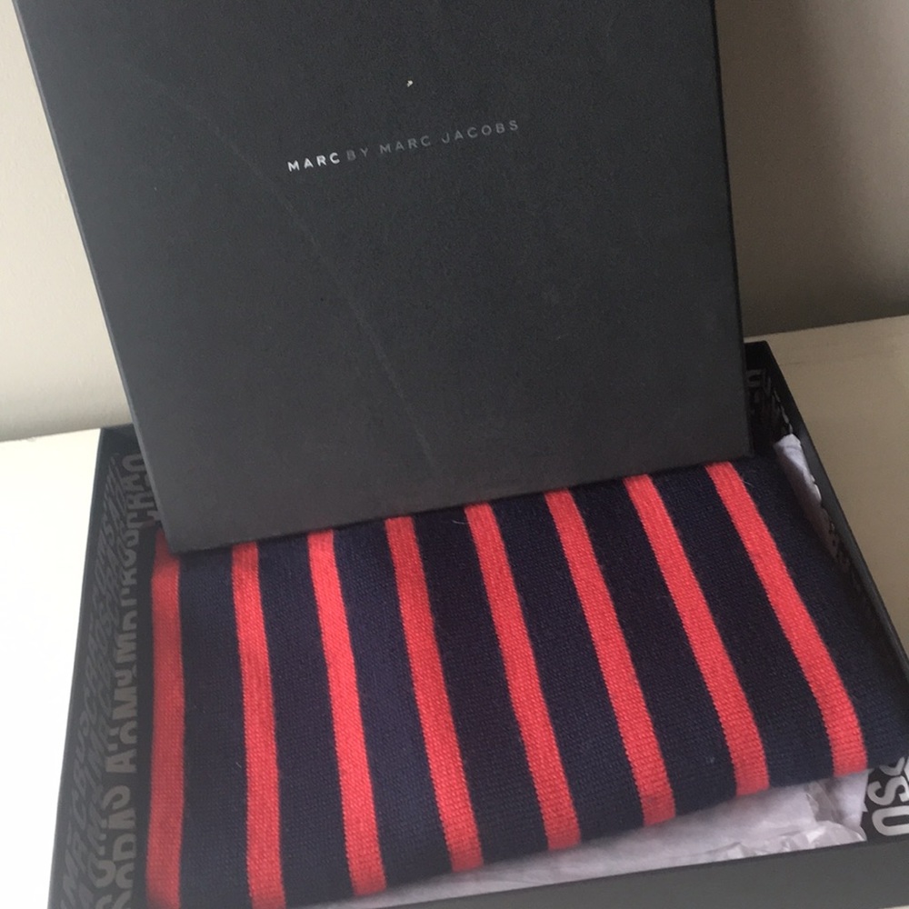 PRICE DROP! Marc Jacobs Striped Scarf